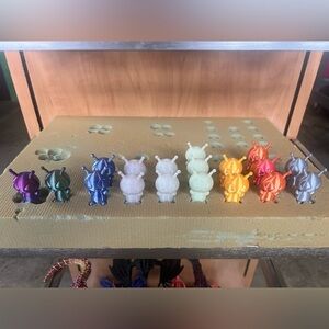 3-D Printed Mini Alien Figurines 💎